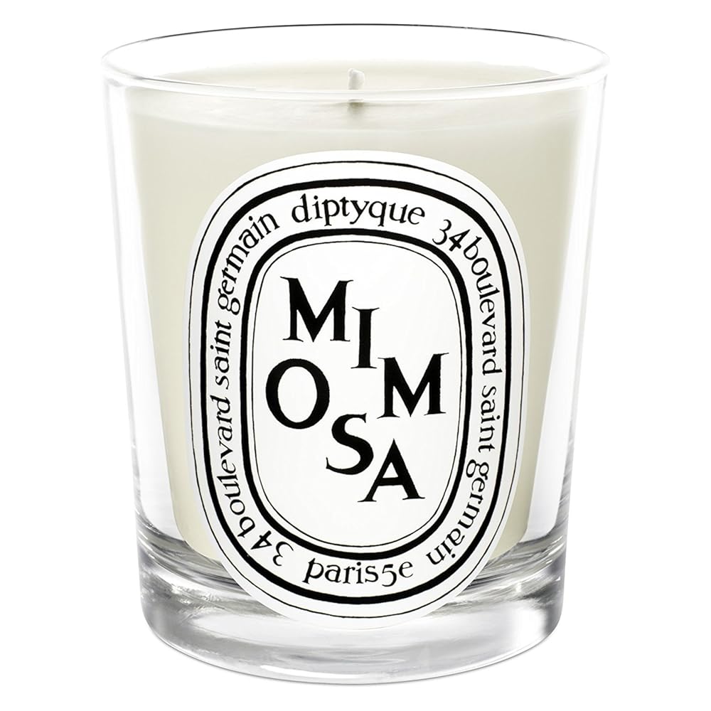 Diptyque Mimosa Candle – 6.5 oz, White – B0043TVXSC